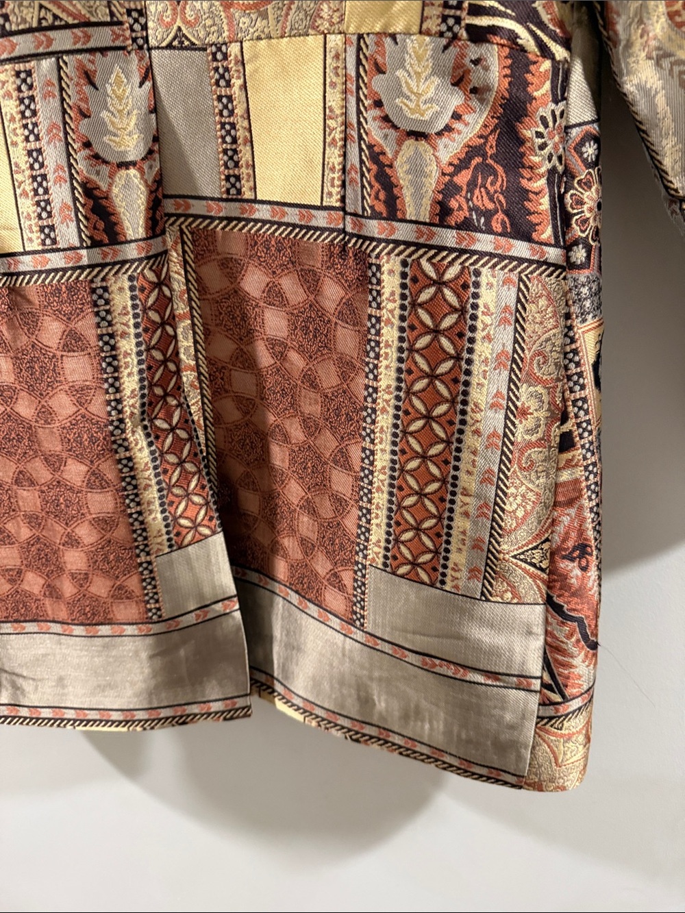Chico's Multicolor Patchwork Jacket - Picture 8 of 8